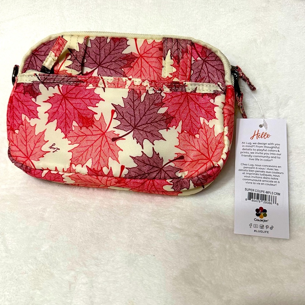 Lug Super Coupe Convertible Crossbody Bag Maples Cream - Picture 2 of 5